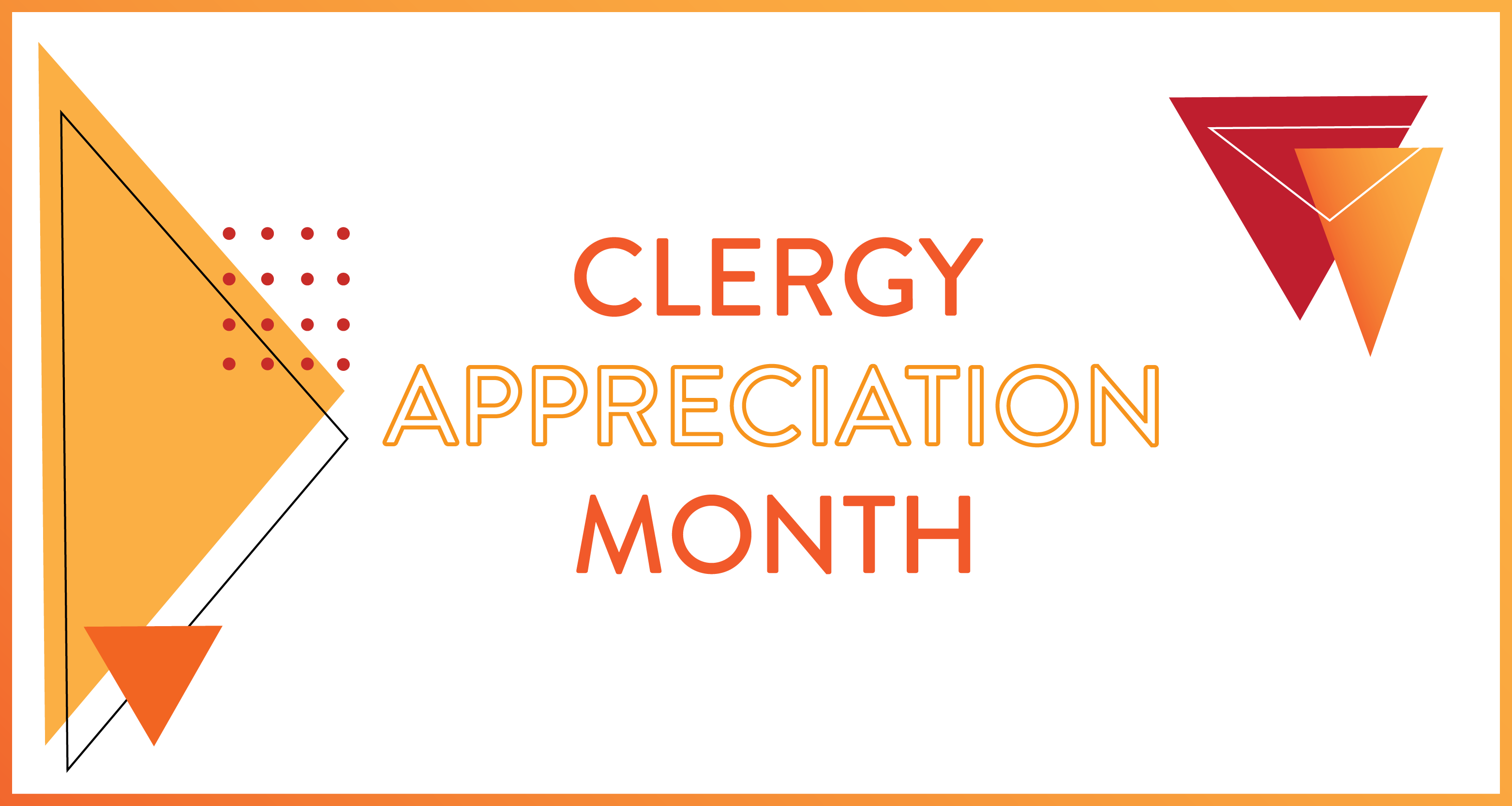 Clergy Appreciation Month English
