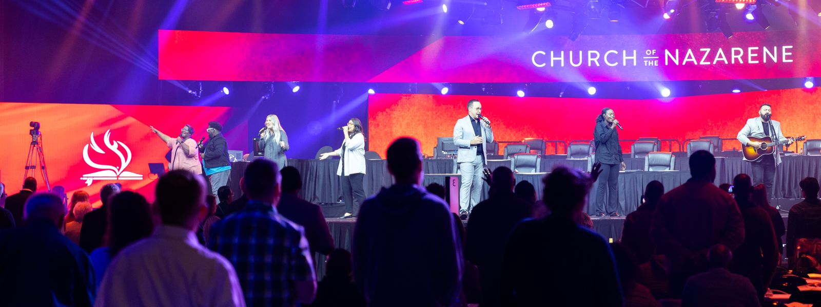 Worship service at the Church of the Nazarene General Assembly