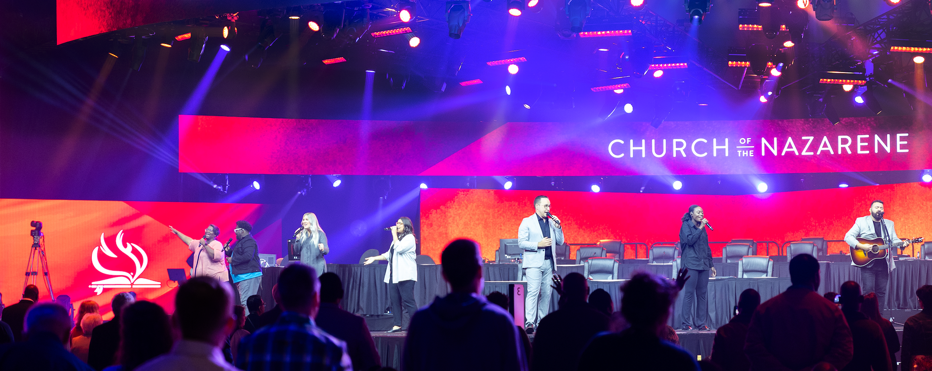 Worship service at the Church of the Nazarene General Assembly