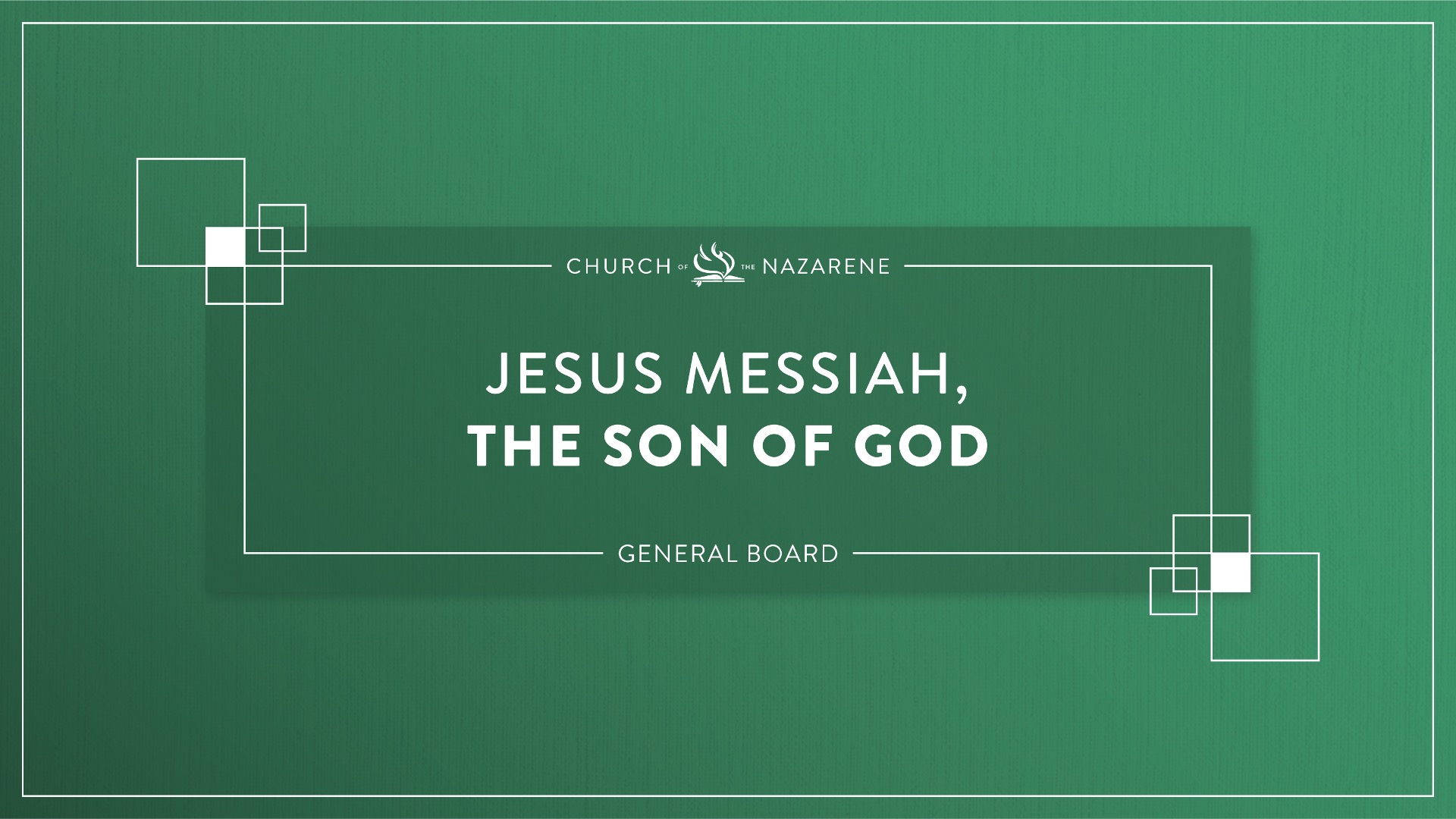 Jesus, the Messiah, the Son of God