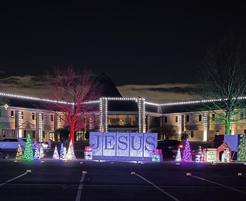 Central Church of the Nazarene Light Display