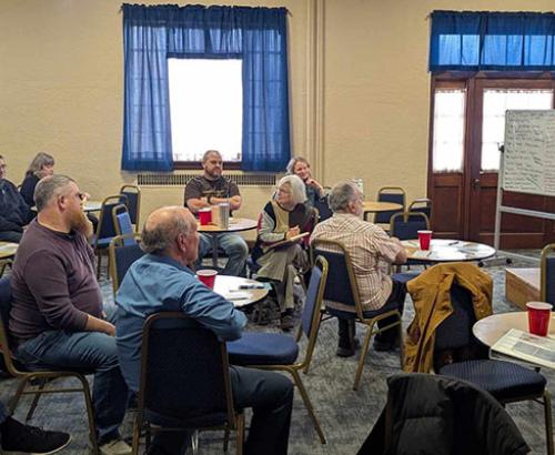 Lay ministry academy breakout group