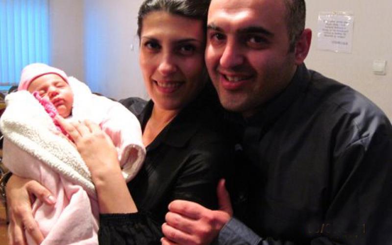 Armenian Nazarenes with baby