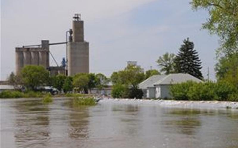 Flooding in Minot, North Dakota