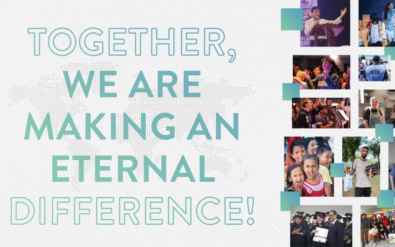 Together we are making an eternal difference