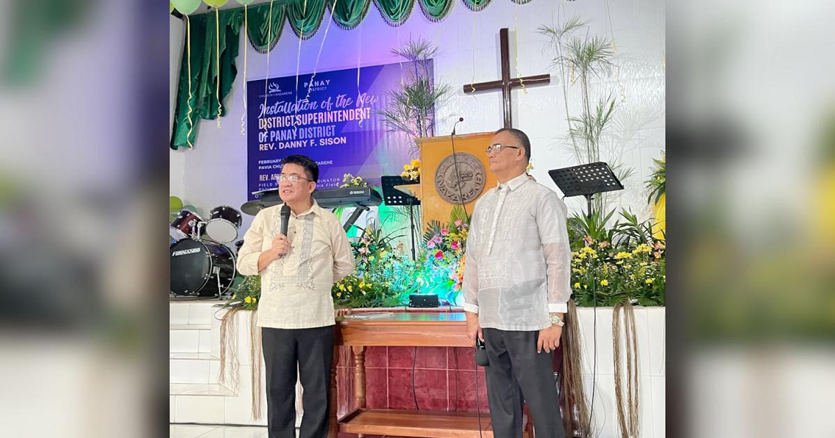 Danny Sison elegido superintendente del Distrito Panay - Church of the ...