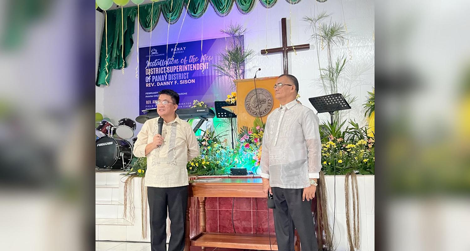 Danny Sison elected superintendent of Panay District - Church of the ...