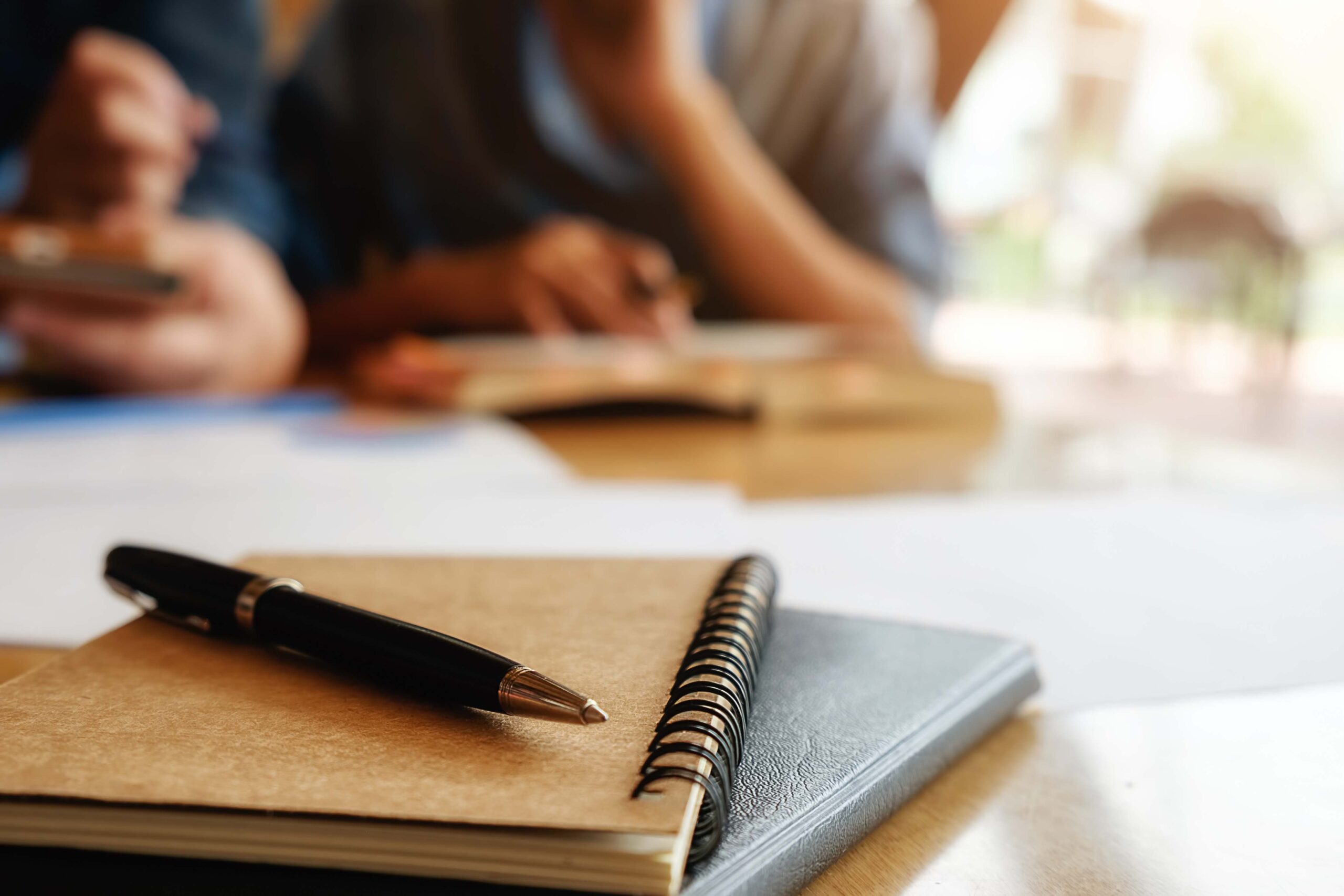Education concept. Student studying and brainstorming campus con